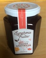 Symphonie Fruitee- Strawberry & Redcurrant Jam, 330g (11.6oz)