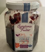Confiture artisanale de cerises de Grézillé