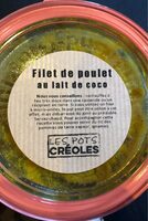 Filet de poulet lait de coco et safran
