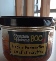 Hachis parmentier bœuf carottes