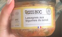 Lasagnes aux légumes du soleil