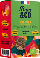 Granola Mangue et Noix de Cajou