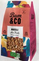 Muesli aux fruits