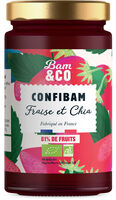 Confibam fraise et chia