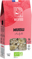 Muesli aux fruits 350g BIO