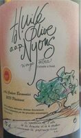 Huile olive aop Nyons