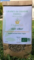 Graines de chanvre entières