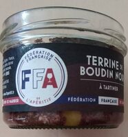 Terrine de boudin noir