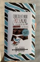 Chocolat noir à la noix de coco