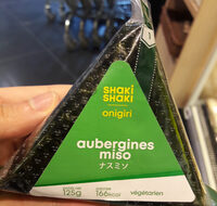 Onigiri Aubergines Miso