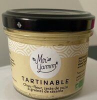 Tartinable chou fleur zeste de yuzu graines de sesame