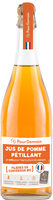 Jus de pomme pétillant en conversion bio