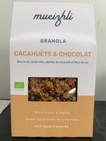 Granola cacahuète chocolat