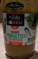 Soupe courgettes au basilic