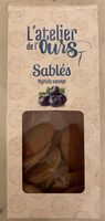 Sablés myrtille sauvage