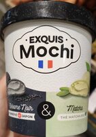 Mochis glacés sésame noir matcha
