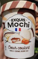 Mochis coeur coulant vanille caramel
