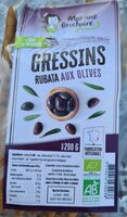 Gressins  rubata aux olives