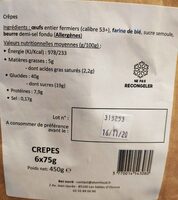Crêpes