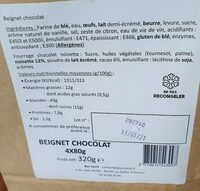 Beignet chocolat noisette