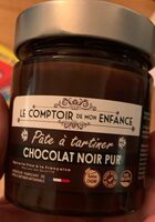 Pate a tartiner chocolat noir pur