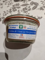 Terrine de veau au vin gris de Toul
