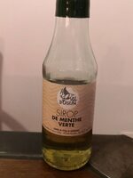 Sirop de menthe verte