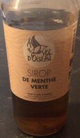 Sirop de menthe verte