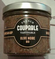 Olive noire parmesan AOP et basilic