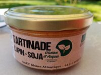 Tartinade lupin soja