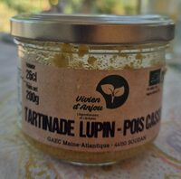 Tartinase lupin - pois cassé