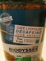 Café lyophilisé décaféiné
