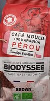Café moulu Biodyssee Pérou