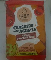 Crackers Aux Légumes - Tomate & Paprika Fumé