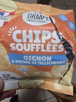 Chips soufflées oignon & poivre de Tellicherry