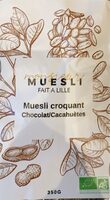 Muesli croquant chocolat/cacahuetes