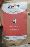 Préparation porridge chocolat noisette