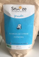 Granola écorces de citron - pistaches