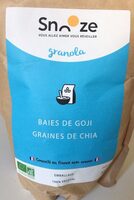 Granola Baies de Gogi et  graines de chia