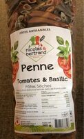 Penne tomates & basilic