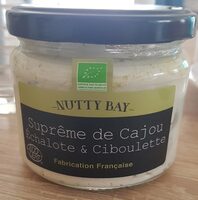Suprême de cajou échalote et ciboulette - Nutty bay