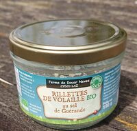 Rillettes de volaille Bio