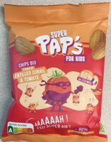Chips Bio Lentilles corail & Tomate
