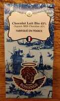 Chocolat Lait Bio