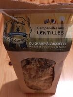 Campanelles aux lentilles