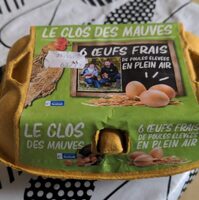 6 œufs en boîtier