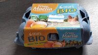 6 oeufs Bio Extra frais