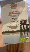 Gressin aux algues