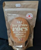 Les p'tits rocs petit beurre noisette 100% local