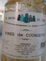 Purée de courgettes